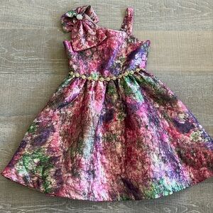 Rare Editions Girls Formal Dress